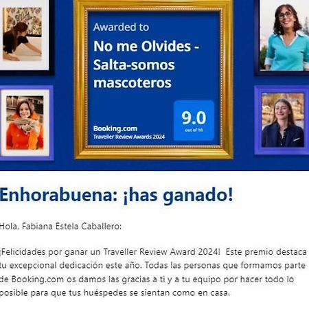 No me Olvides -Salta-somos mascoteros Exterior foto